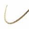 Collier Collier maille palmier en chute en or jaune et or blanc 18 carats 58 Facettes