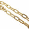 Bracelet Bracelet en or jaune 18 carats avec chaînette de sûreté 58 Facettes