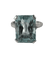 Bague 53.5 Bague cocktail rectangulaire en platine avec aigue-marine 7 carats 58 Facettes