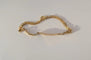 Bracelet Bracelet gourmette d'identité en or rose 18k 58 Facettes