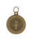 Pendentif Notre-Dame de Fourvière - Médaille pendentif biface XIXe en or jaune 58 Facettes