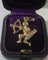 Pendentif Pendentif Sagittaire en or rose 14 carats et pierres 58 Facettes