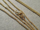 Collier Chaîne forçat ronde - Collier en or jaune 18 carats 58 Facettes