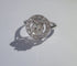 Bague 53 Bague Art déco en or blanc, platine et diamants 58 Facettes