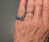 Bague 51 Bague jonc trilogie en or blanc et diamants 58 Facettes