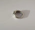 Bague 51 Bague jonc trilogie en or blanc et diamants 58 Facettes