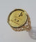Bague 52 Augis - Bague Médaille d’Amour en or jaune 58 Facettes