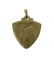 Pendentif Émile Monier - Pendentif cœur Art Nouveau en or jaune 58 Facettes