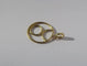 Pendentif Pendentif médaille zodiaque Taureau en or jaune 58 Facettes