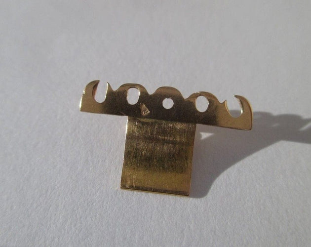 Fermoir régional à émail en or rose 18 carats, XIXe siècle 58 Facettes