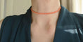 Collier Collier choker XIXe siècle en or rose 18 carats et corail 58 Facettes