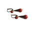 Boucles d'oreilles Boucles d’oreilles dormeuses XIXe en or rose et corail 58 Facettes