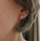 Boucles d'oreilles Boucles d'oreilles diamants 0,50 ct en or blanc 58 Facettes
