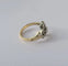 Bague 57 Bague marguerite régionale en or rose, argent et diamants 58 Facettes