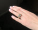 Bague 49 Christofle Variations - Bague en or jaune, argent et aigues-marines 58 Facettes