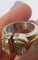Bague 49 Christofle Variations - Bague en or jaune, argent et aigues-marines 58 Facettes