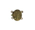 Collier Fermoir ancien deux rangs en or rose 58 Facettes