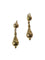 Boucles d'oreilles Boucles d’oreilles dormeuses pendantes fuseaux en or 18 carats 58 Facettes