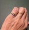 Bague 50.5 Bague jarretière Art déco en or jaune, platine, diamants et rubis 58 Facettes
