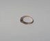 Bague 50 Bague cœur saphir solitaire en or rose 18 carats 58 Facettes