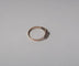 Bague 50 Bague cœur saphir solitaire en or rose 18 carats 58 Facettes