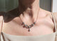 Collier Rivière d’Arles - Collier provençal XIXe en or rose, argent et diamants 58 Facettes