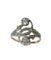 Bague 54 Toi et Moi - Bague 1900 en or jaune, platine et diamants 58 Facettes