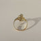 Bague 54 Toi et Moi - Bague 1900 en or jaune, platine et diamants 58 Facettes