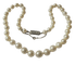 Collier Collier ras du cou Akoya - Perles de culture et fermoir en or blanc 18 carats diamants 58 Facettes