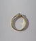 Bague 57 Bague solitaire deux ors 18 carats, diamant taille brillant 58 Facettes