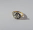 Bague 51 Bague de promesse en or jaune et blanc, diamants et saphirs 58 Facettes