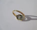 Bague 51 Bague de promesse en or jaune et blanc, diamants et saphirs 58 Facettes