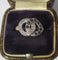 Bague 51 Bague de promesse en or jaune et blanc, diamants et saphirs 58 Facettes