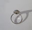 Bague 57 Art Déco - Bague en or blanc, diamants et rubis 58 Facettes