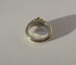 Bague 47 Christofle - Bague jonc godrons en or 18 carats et argent 58 Facettes