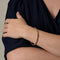 Bracelet Bracelet jonc torsadé en or jaune et or blanc 18K 58 Facettes