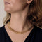 Collier Collier ancien maille souple en or jaune 18k 58 Facettes