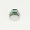 Bague 53.5 Bague en platine 950 sertie d’une émeraude 6,93 ct et diamants 58 Facettes