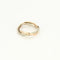 Bague 53 Poiray Tresse - Bague bicolore en or rose et or blanc, diamants 58 Facettes