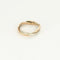 Bague 53 Poiray Tresse - Bague bicolore en or rose et or blanc, diamants 58 Facettes