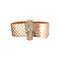 Bracelet Bracelet manchette années 1930 en or rose 18K et diamants 58 Facettes P2L11