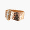 Bracelet Bracelet manchette années 1930 en or rose 18K et diamants 58 Facettes P2L11