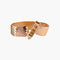 Bracelet Bracelet manchette années 1930 en or rose 18K et diamants 58 Facettes P2L11