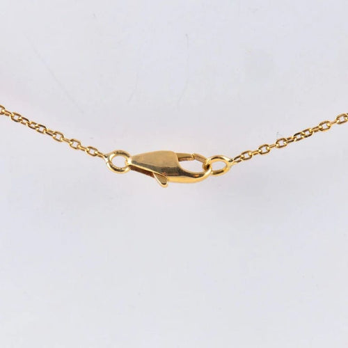 Collier Collier papillon en or jaune 18 carats et diamants 58 Facettes