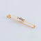 Broche Broche en or jaune 18K et platine avec diamants et perle 58 Facettes