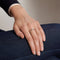 Bague 53 Bague solitaire en or blanc 18K avec diamant 0,20 ct 58 Facettes