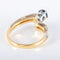 Bague 51 Bague saphir et diamants en or jaune 18 carats et platine 58 Facettes