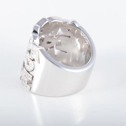 Bague 53 Pasquale Bruni Amore - Bague en or blanc et diamants 58 Facettes P9L7