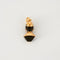 Pendentif Pendentif tête de Maure en or jaune 18 carats et ébène 58 Facettes