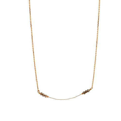 Collier Paola Zovar Rock Diamants - Collier en or jaune 18K et diamants bruts 58 Facettes
